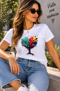 Camiseta Feminina “Árvore da Vida”