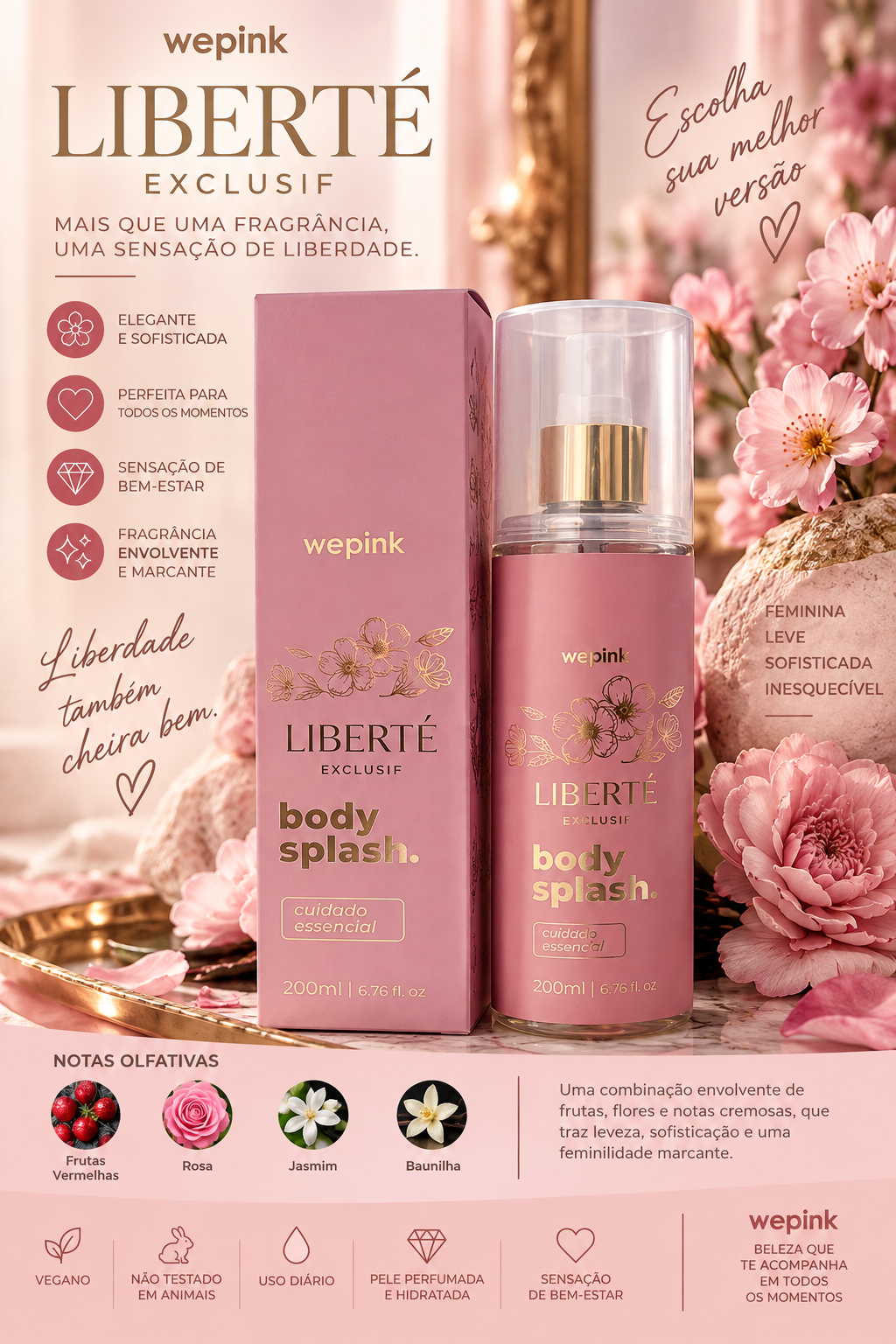 Body Splash Wepink “Liberté Exclusif”
