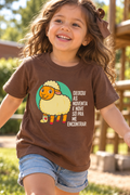 Camiseta Infantil Marrom “Ovelhinha”