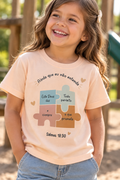 Camiseta Infantil “Deus Faz Tudo Perfeito”
